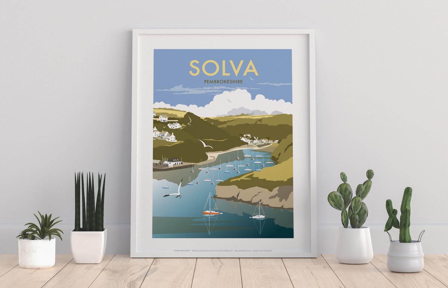 Solva, South Wales - Art Print