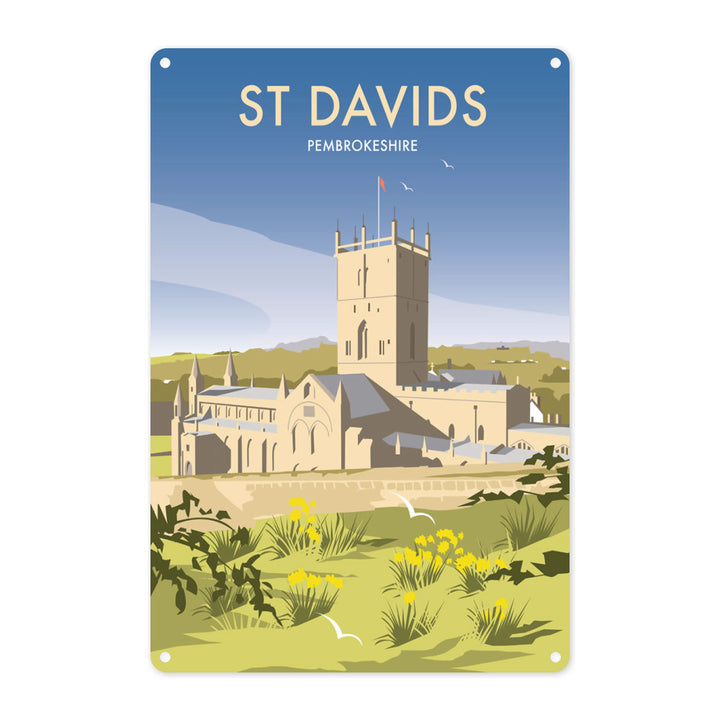 StDavids, Wales Metal Sign