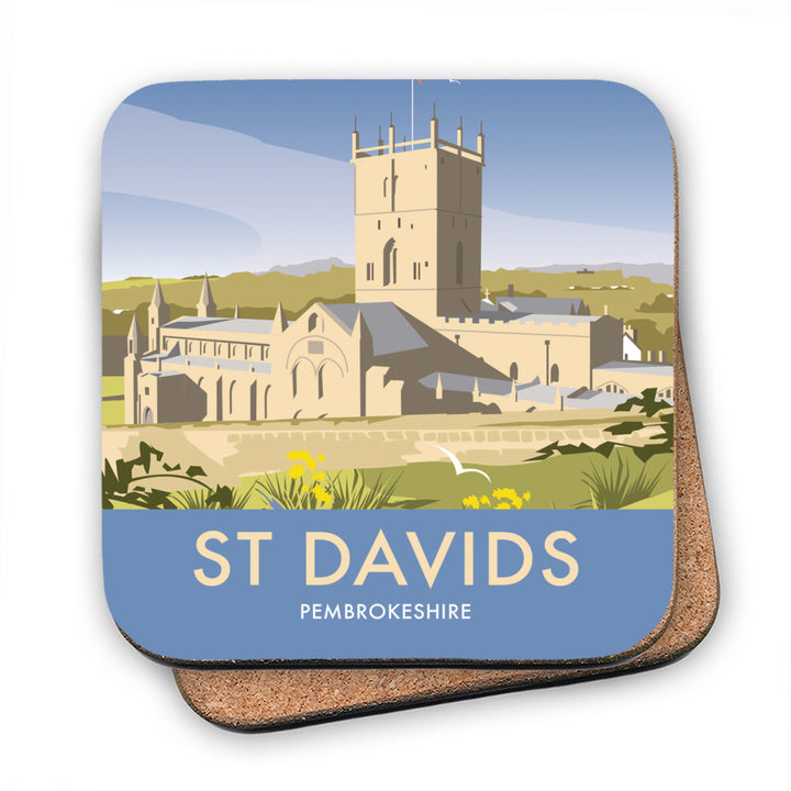 StDavids, Wales MDF Coaster