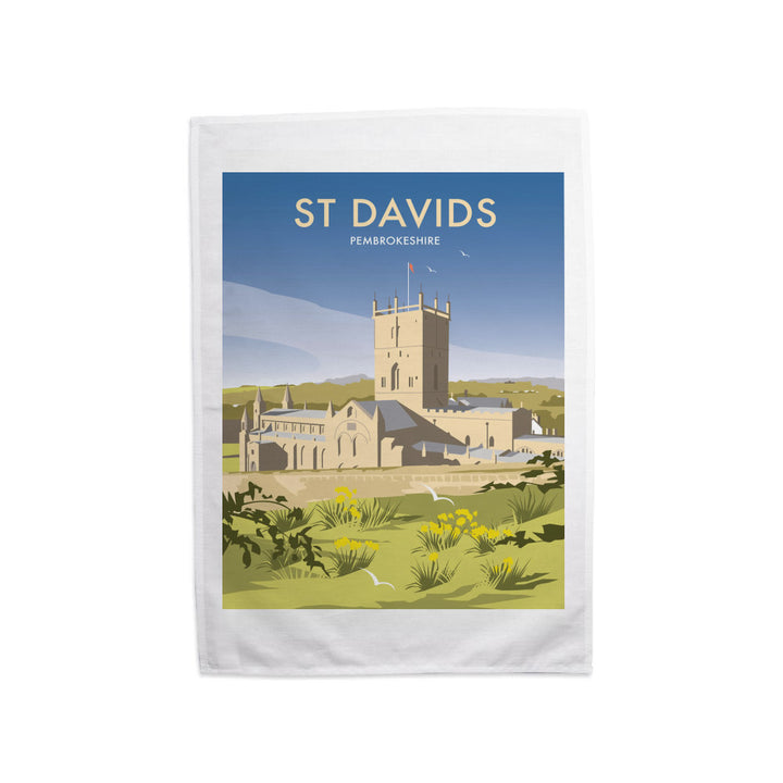StDavids, Wales Tea Towel
