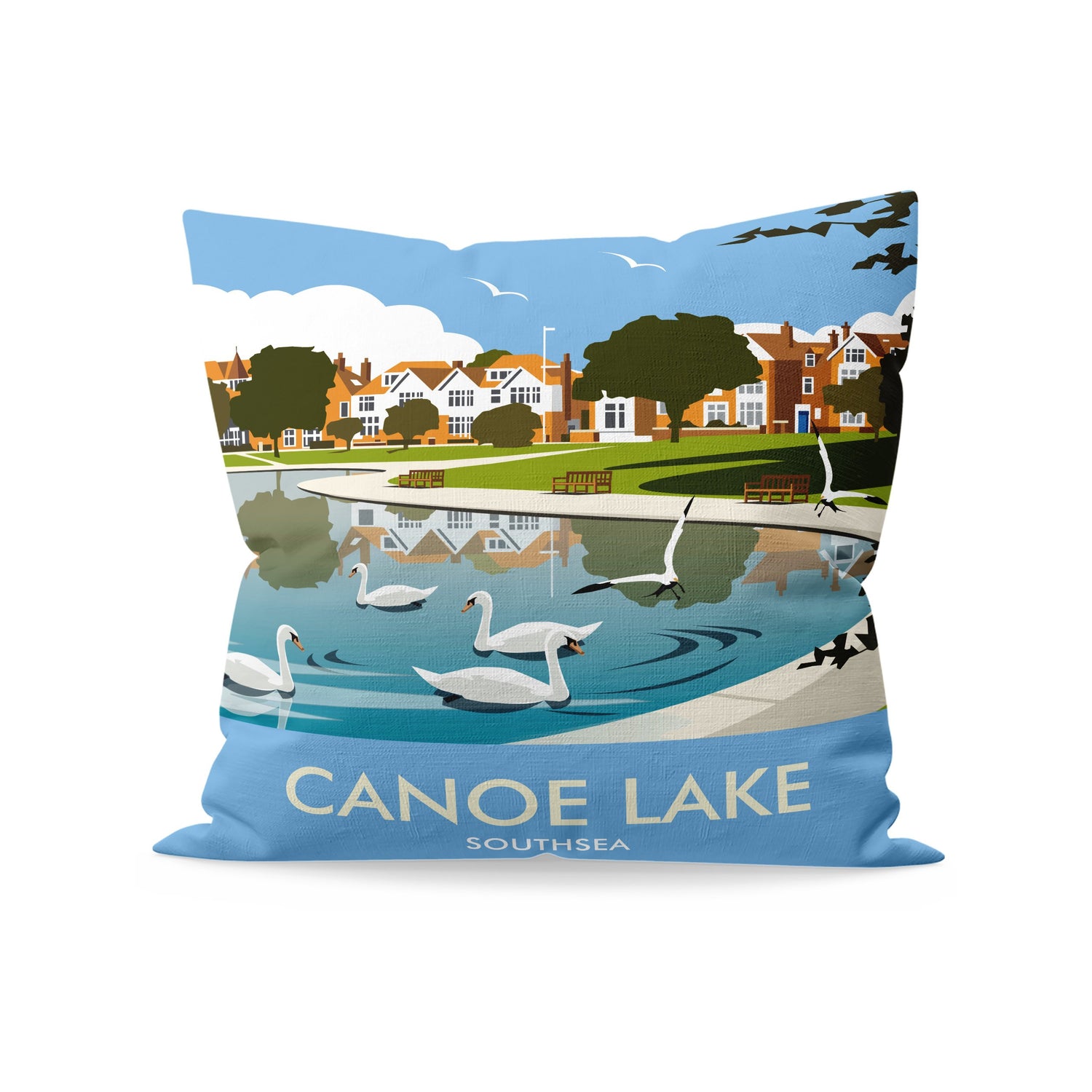 Canoe Lake, Southsea Cushion