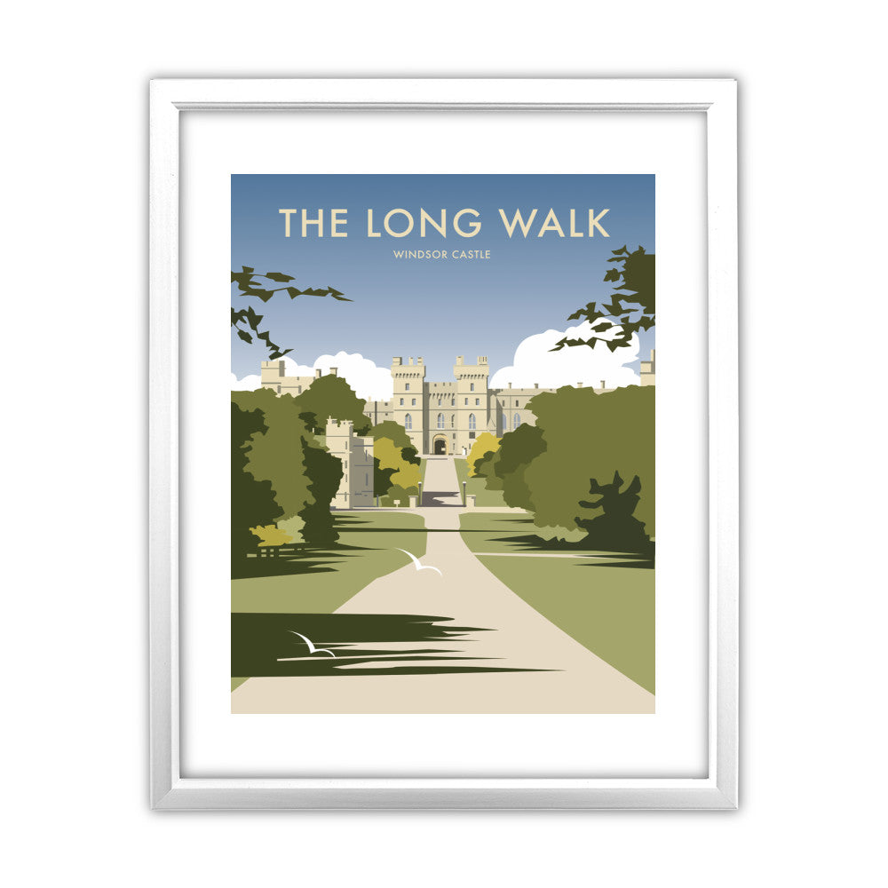 The Long Walk, Windsor Castle - Art Print