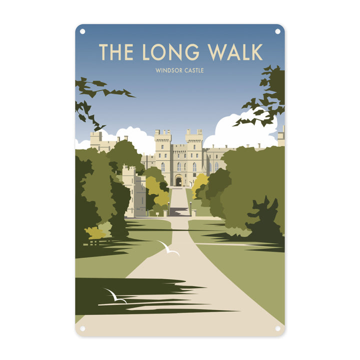 The Long Walk, Windsor Castle Metal Sign