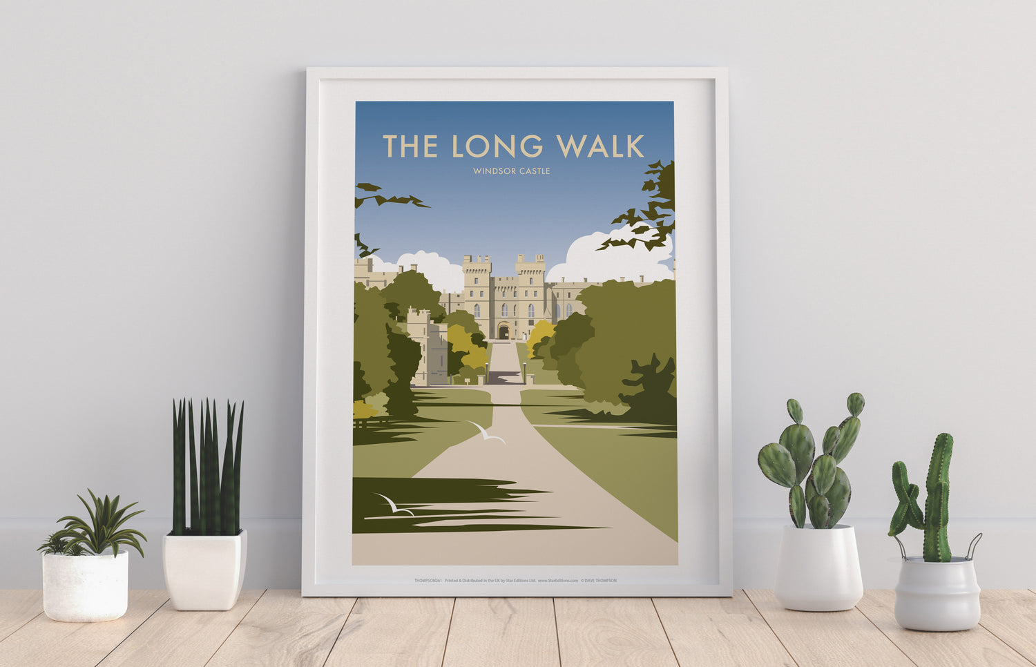 The Long Walk, Windsor Castle - Art Print