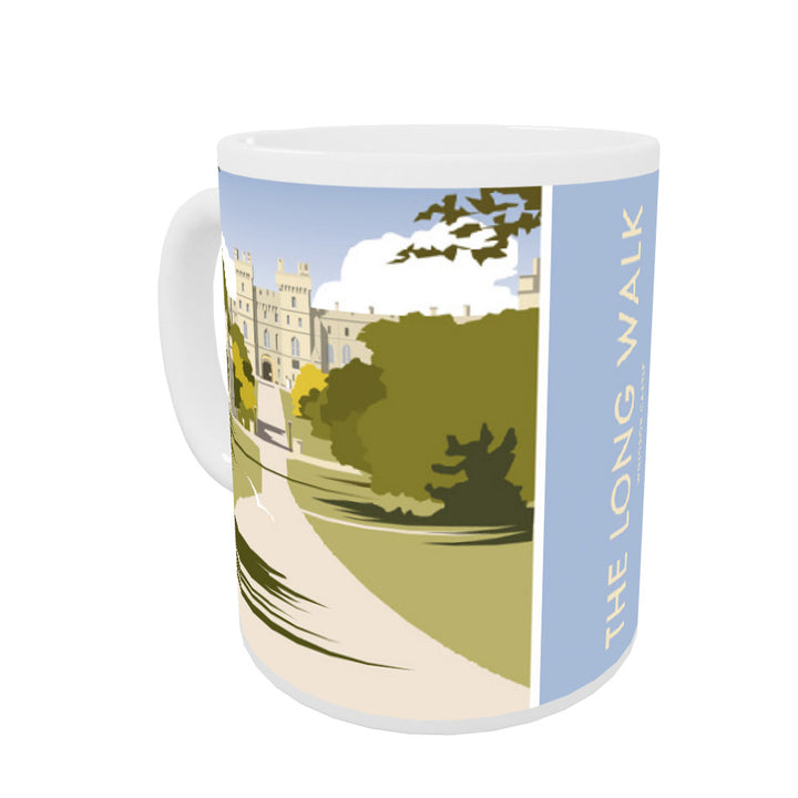 The Long Walk, Windsor Castle Coloured Insert Mug