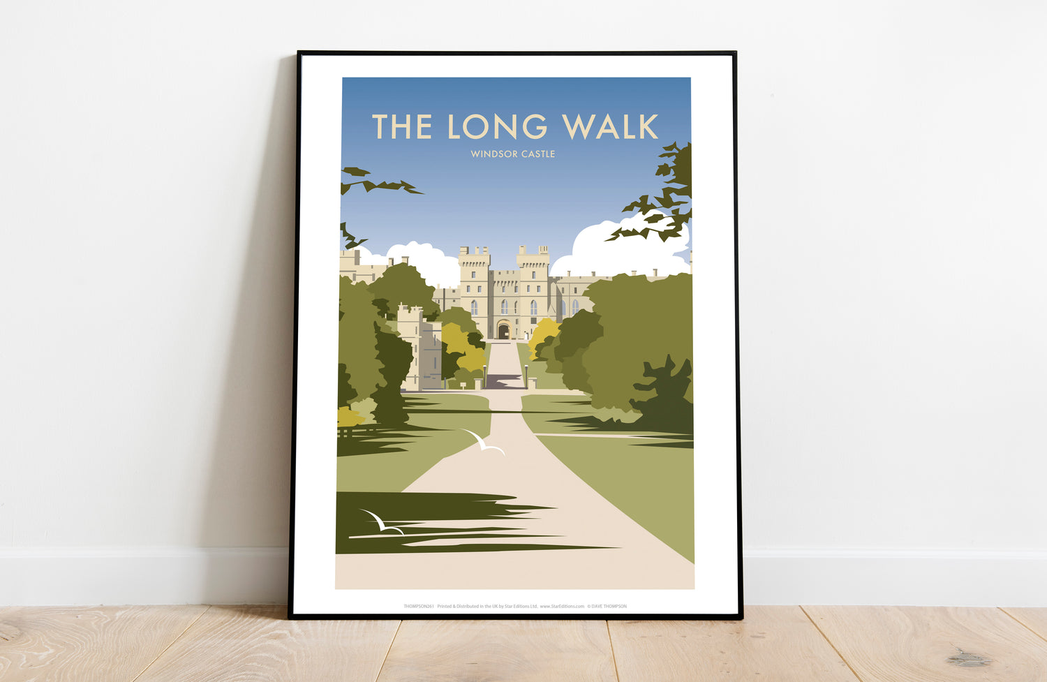 The Long Walk, Windsor Castle - Art Print