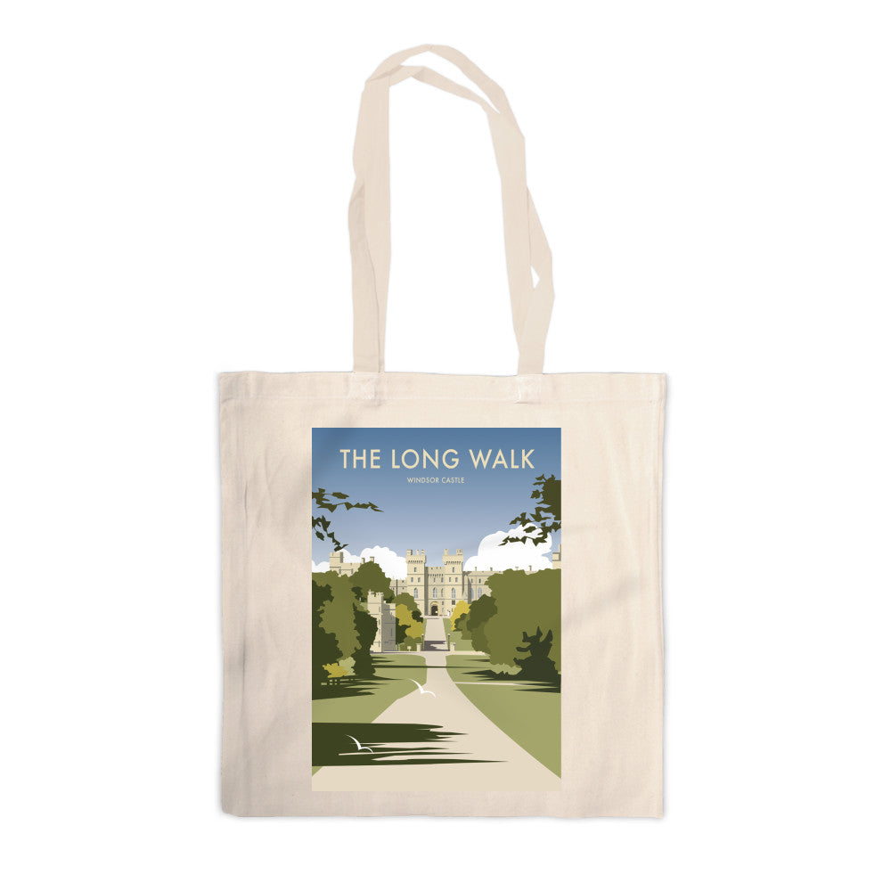 The Long Walk, Windsor Castle Canvas Tote Bag