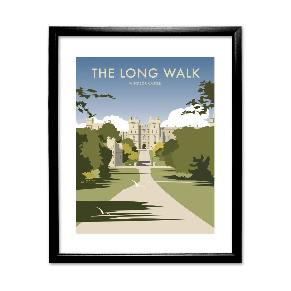 The Long Walk, Windsor Castle - Art Print