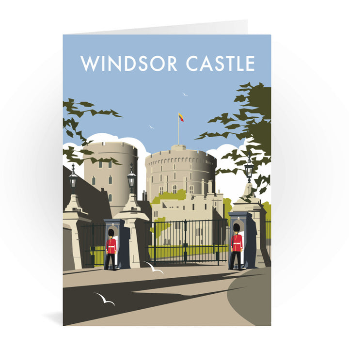 Windsor Castle Greeting Card 7x5