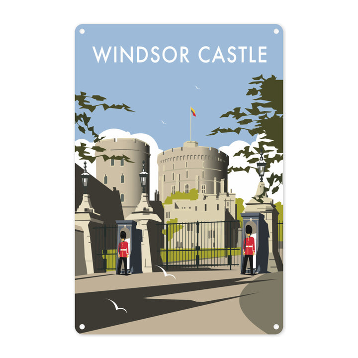 Windsor Castle Metal Sign