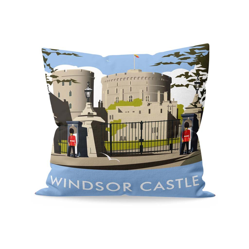 Windsor Castle Fibre Filled Cushion