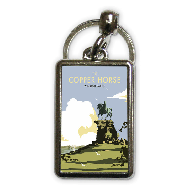 The Copper Horse, Windsor Castle Metal Keyring