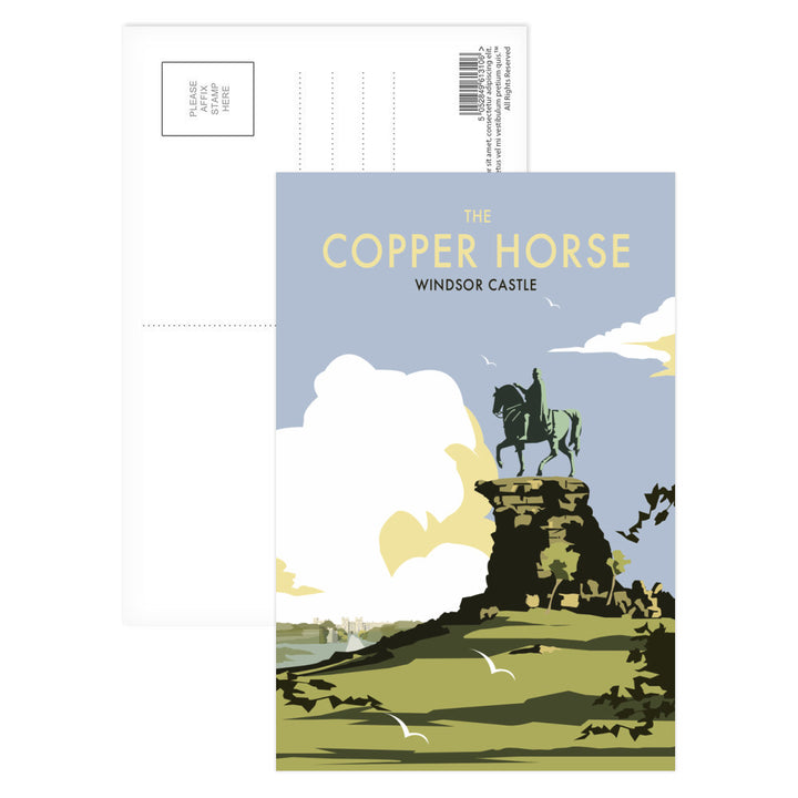 The Copper Horse, Windsor Castle Postcard Pack