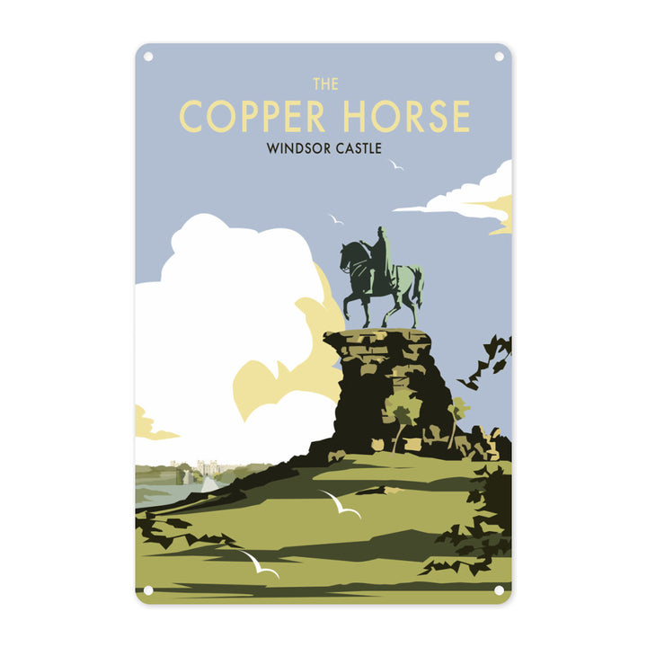 The Copper Horse, Windsor Castle Metal Sign