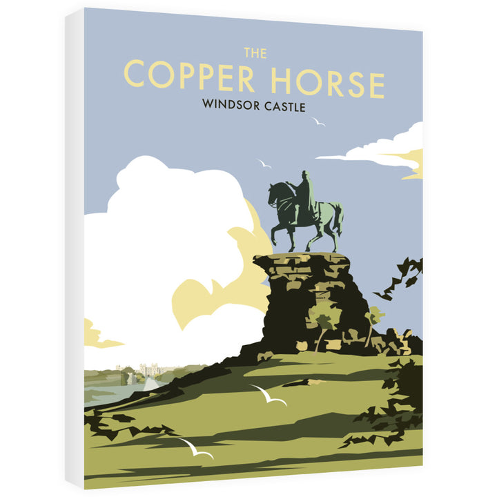 The Copper Horse, Windsor Castle Canvas