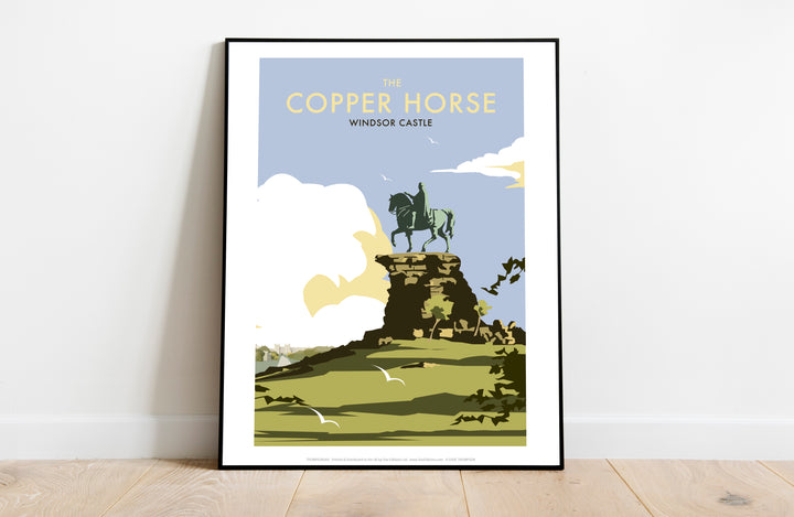 The Copper Horse, Windsor Castle - Art Print