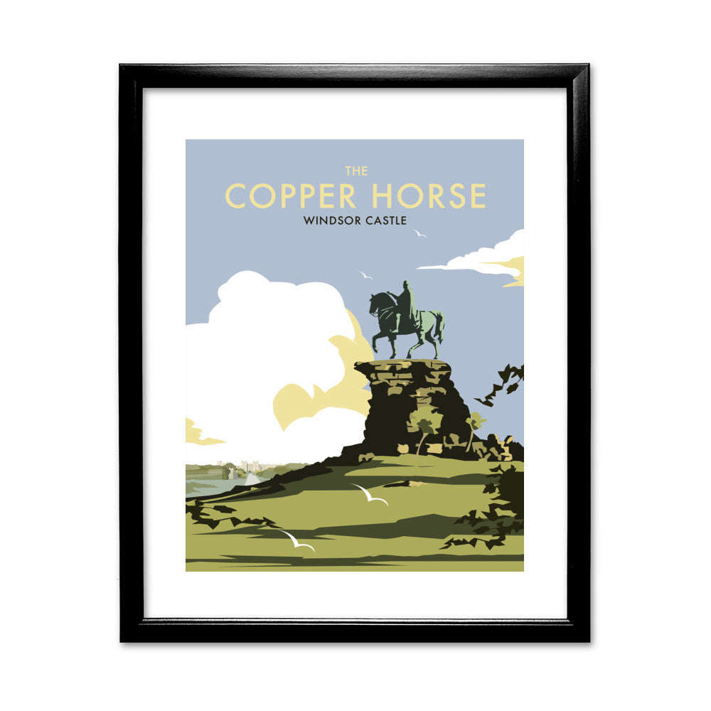 The Copper Horse, Windsor Castle - Art Print