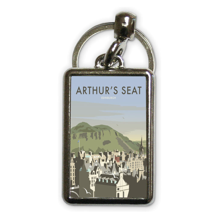 Arthur's Seat, Edinburgh Metal Keyring