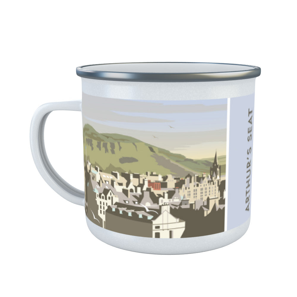 Arthur's Seat, Edinburgh Enamel Mug