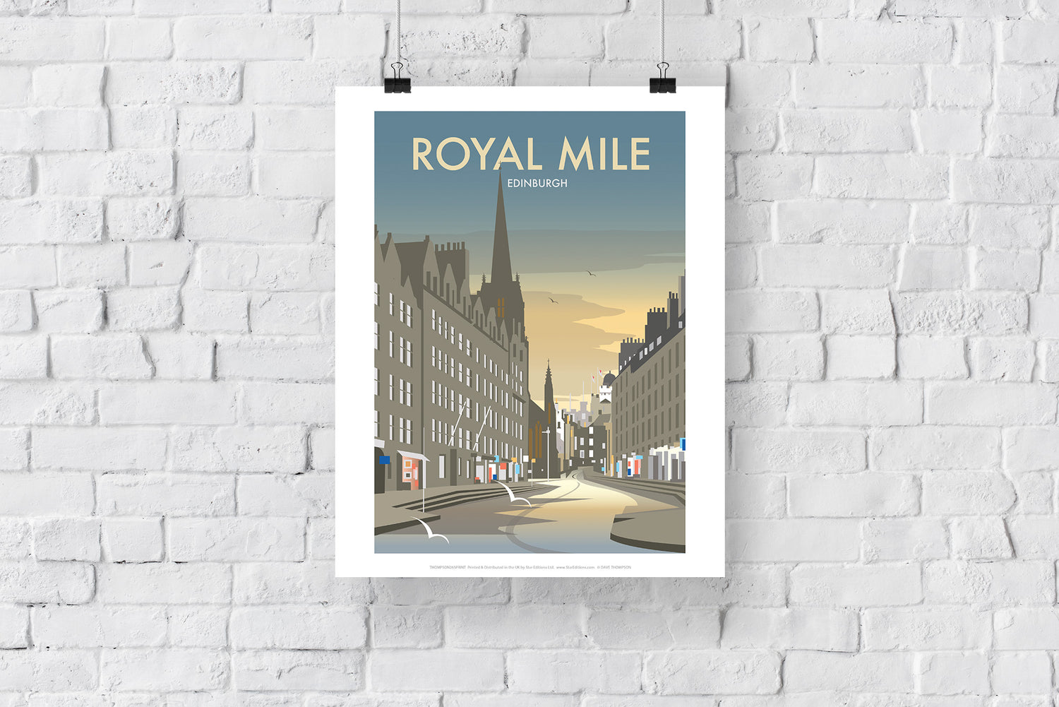 Royal Mile, Edinburgh - Art Print