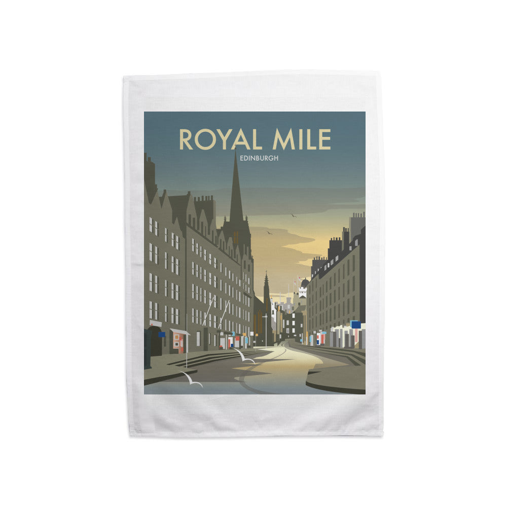 Royal Mile, Edinburgh Tea Towel