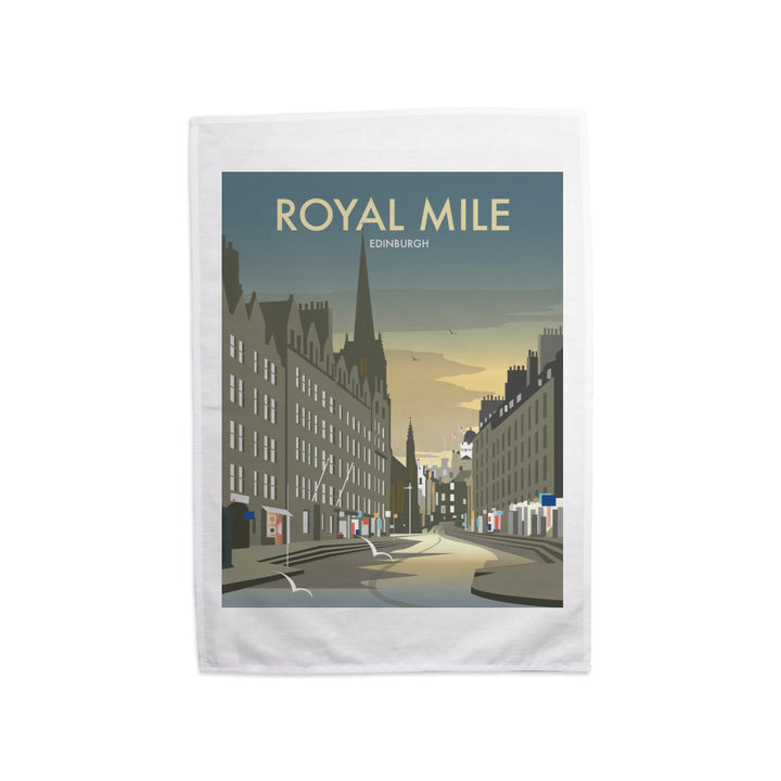 Royal Mile, Edinburgh Tea Towel