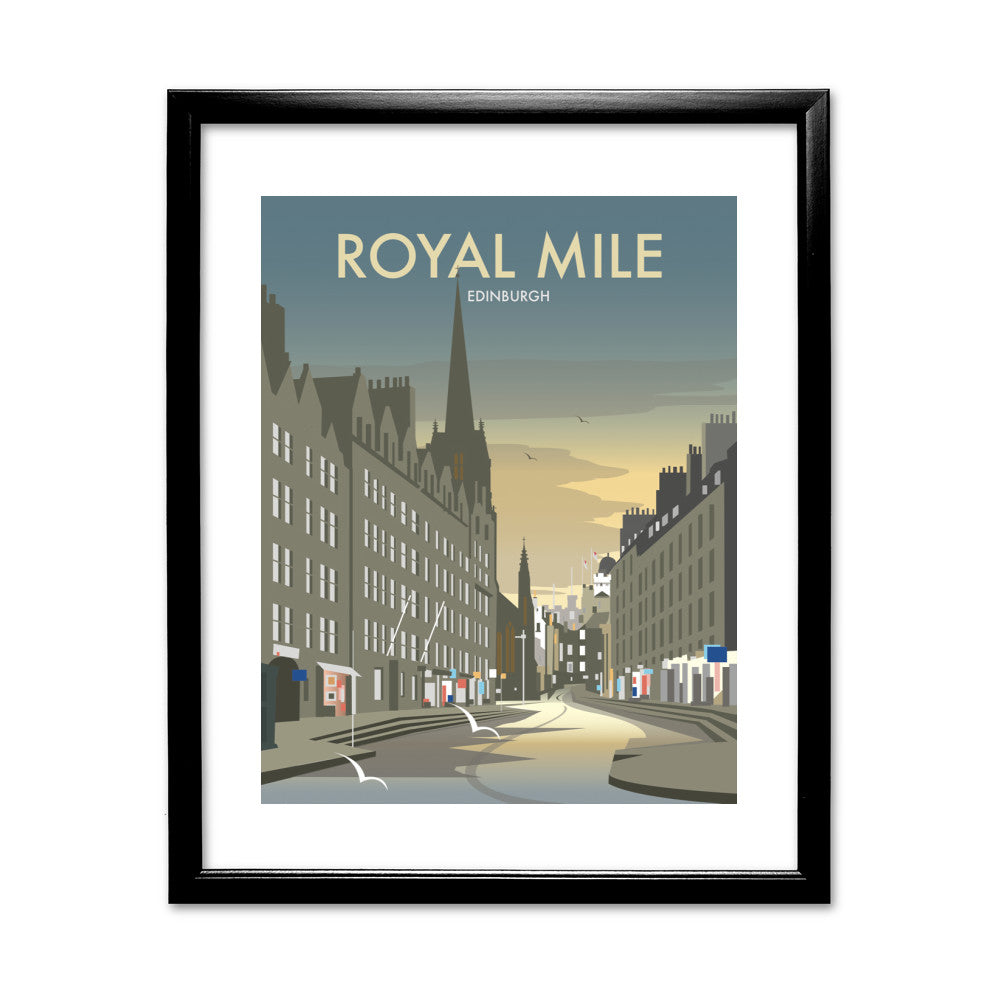 Royal Mile, Edinburgh - Art Print