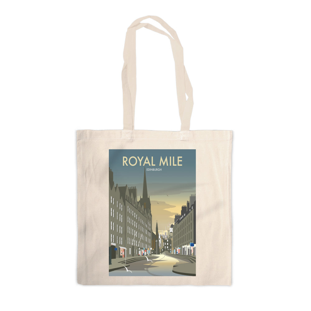 Royal Mile, Edinburgh Canvas Tote Bag