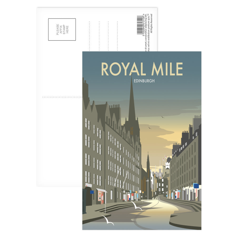 Royal Mile, Edinburgh Postcard Pack