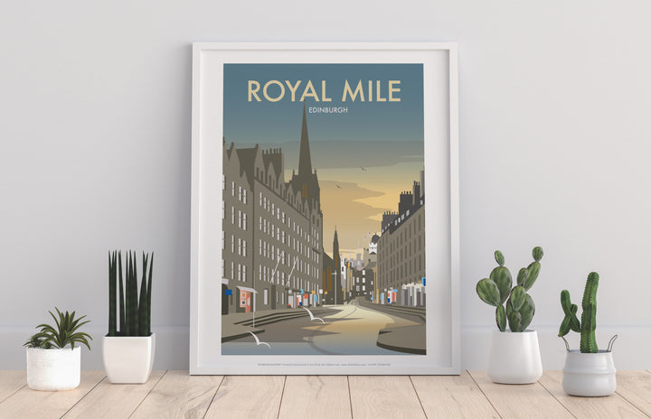 Royal Mile, Edinburgh - Art Print