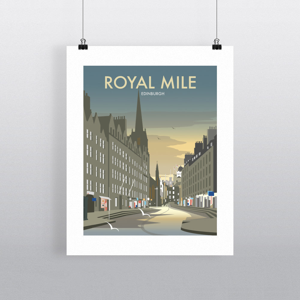 Royal Mile, Edinburgh - Art Print