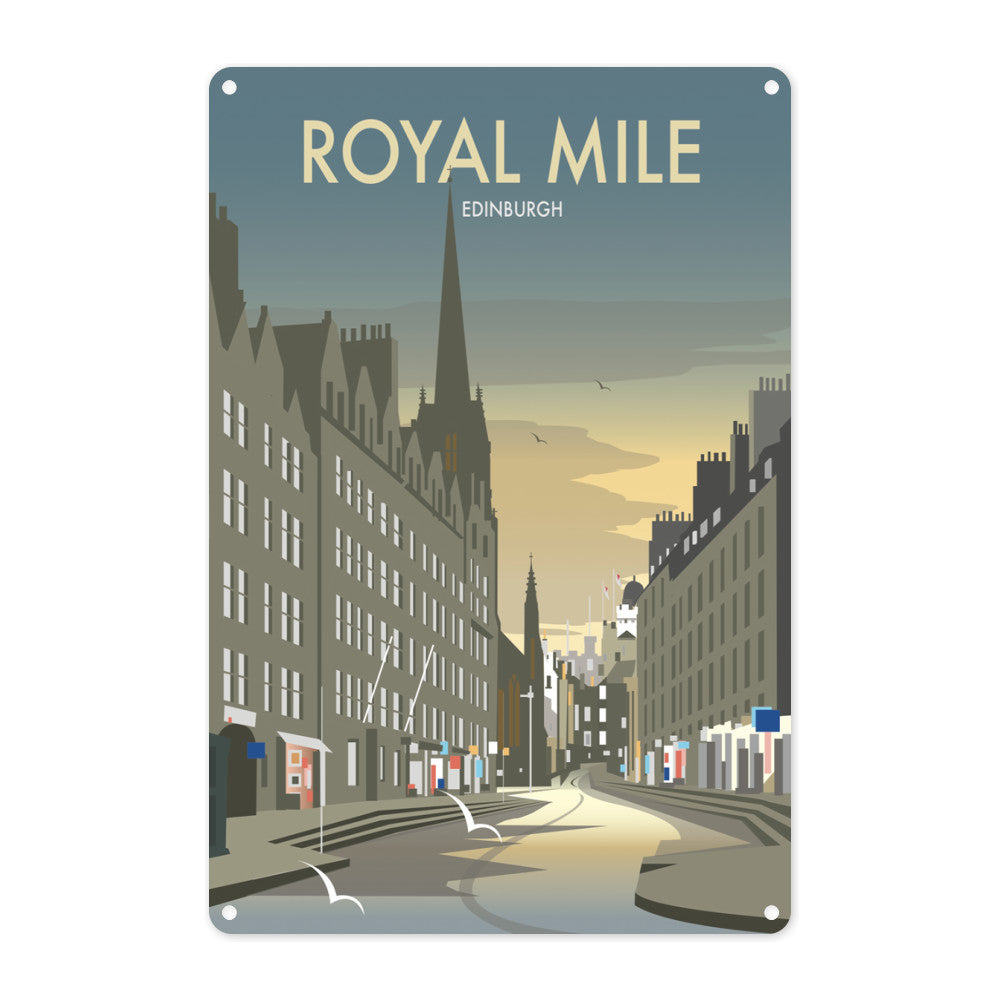Royal Mile, Edinburgh Metal Sign