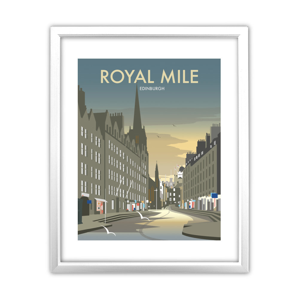 Royal Mile, Edinburgh - Art Print
