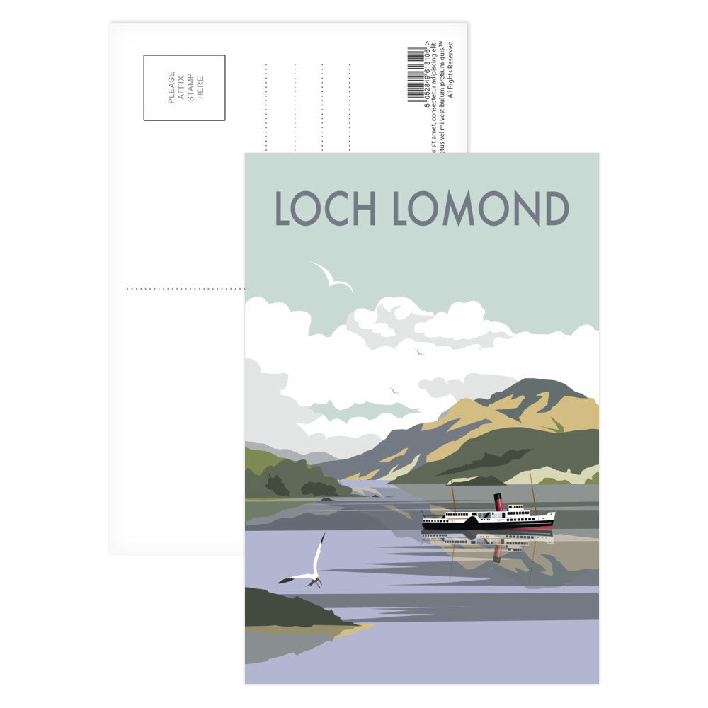 Loch Lomond Postcard Pack