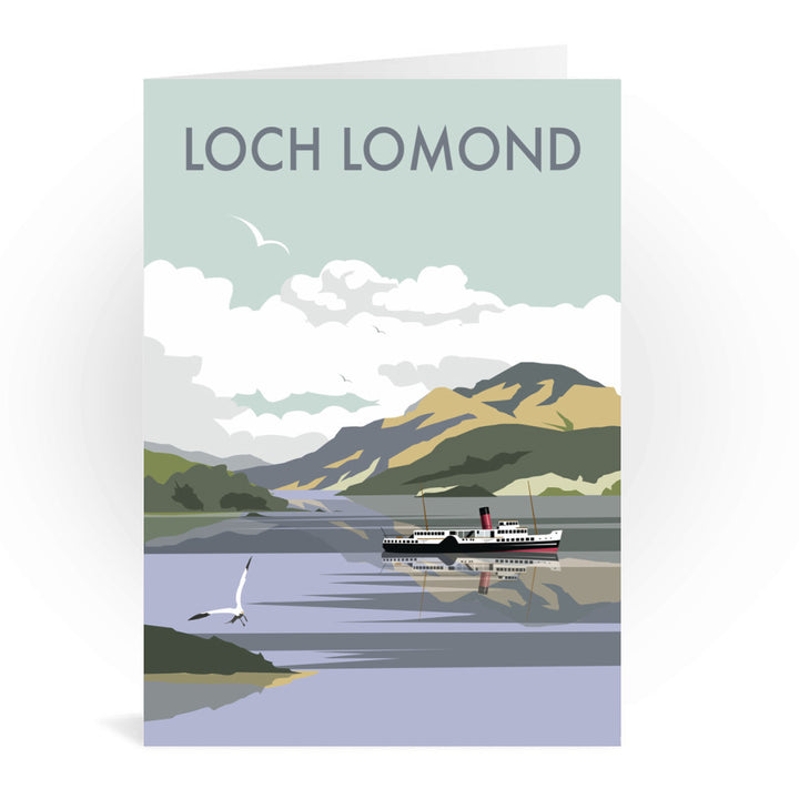 Loch Lomond Greeting Card 7x5