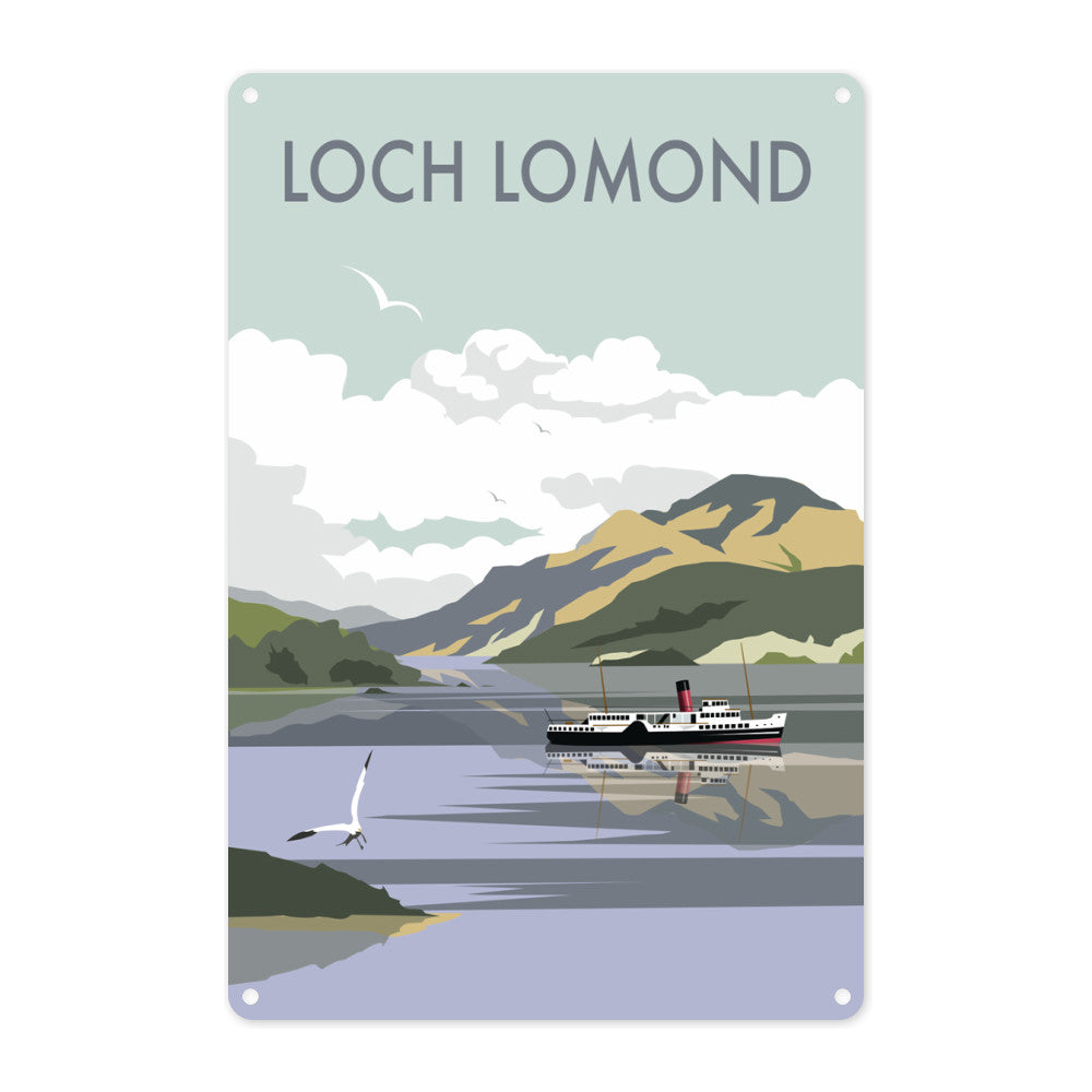 Loch Lomond Metal Sign