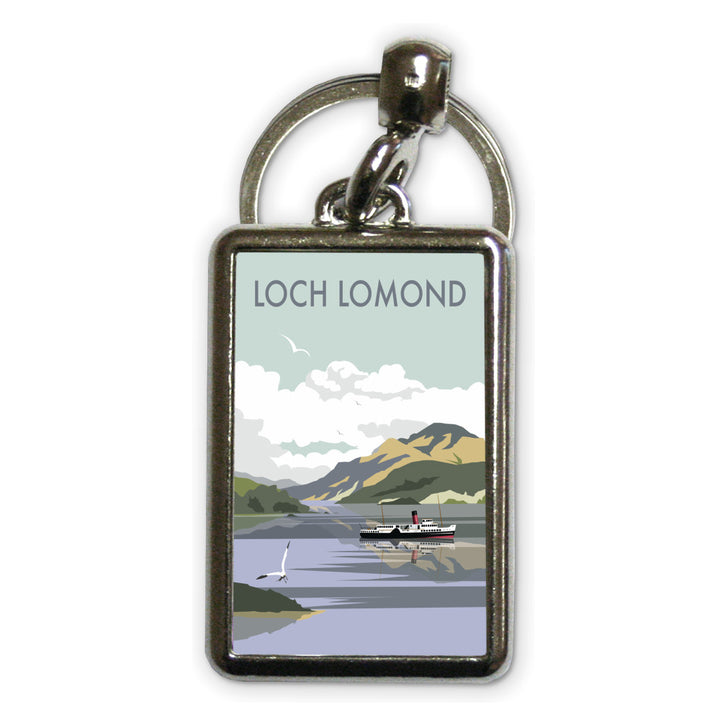 Loch Lomond Metal Keyring