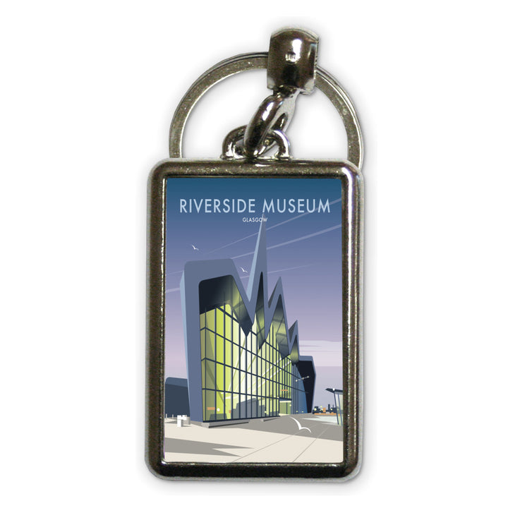 Riverside Museum, Glasgow Metal Keyring