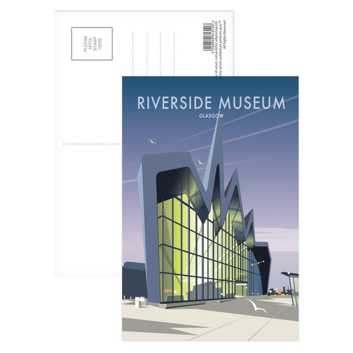 Riverside Museum, Glasgow Postcard Pack