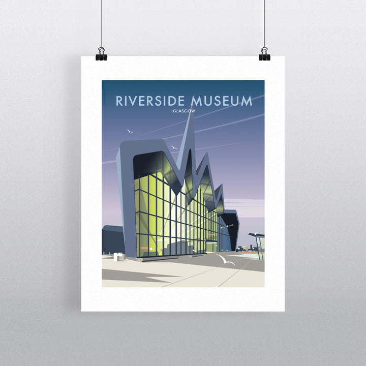 Riverside Museum, Glasgow Fine Art Print