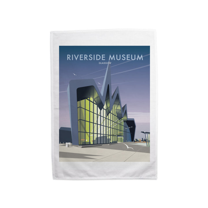 Riverside Museum, Glasgow Tea Towel