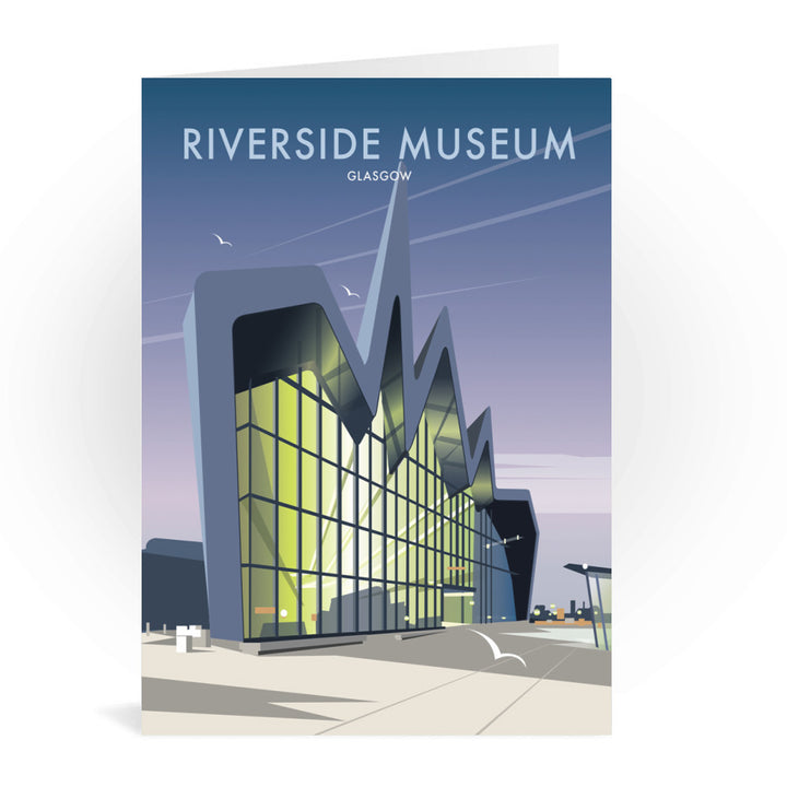 Riverside Museum, Glasgow Greeting Card 7x5