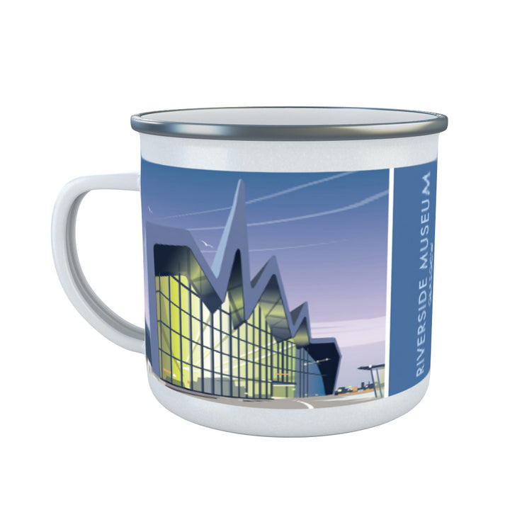 Riverside Museum, Glasgow Enamel Mug