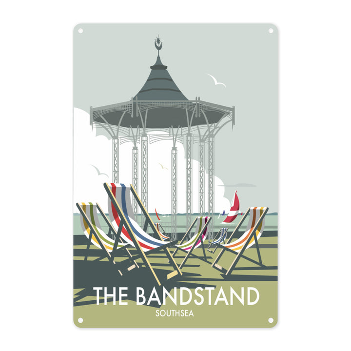 The Bandstand, Southsea Metal Sign