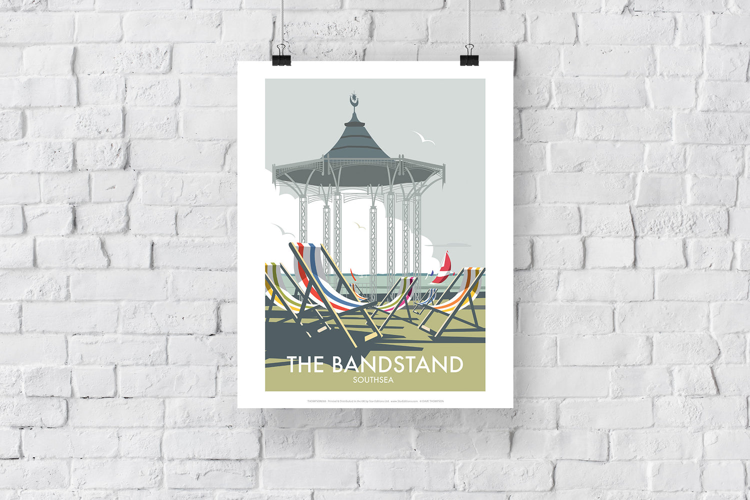 The Bandstand, Southsea - Art Print