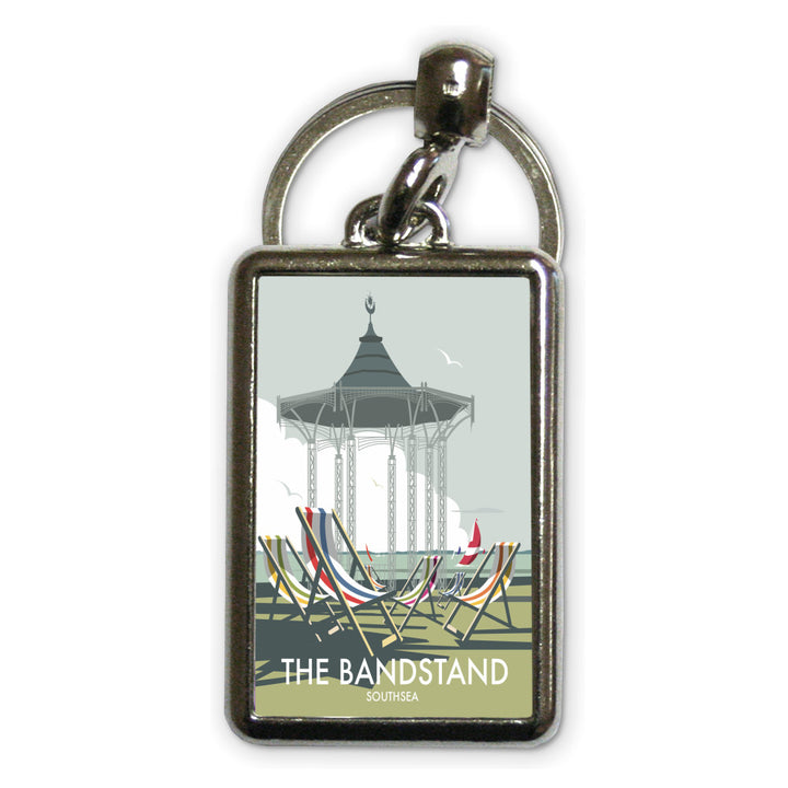 The Bandstand, Southsea Metal Keyring