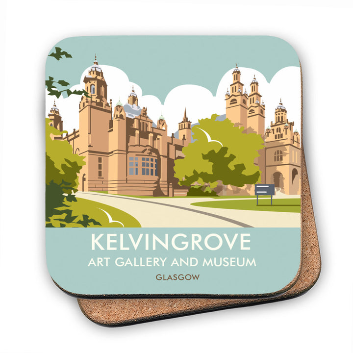 Kelvingrove Art Gallery, Glasgow MDF Coaster