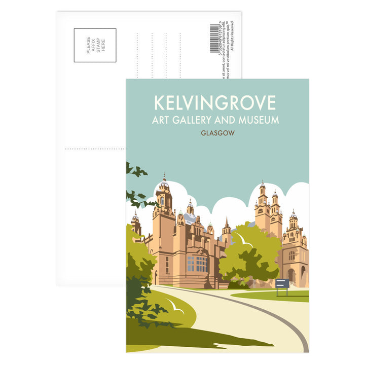 Kelvingrove Art Gallery, Glasgow Postcard Pack