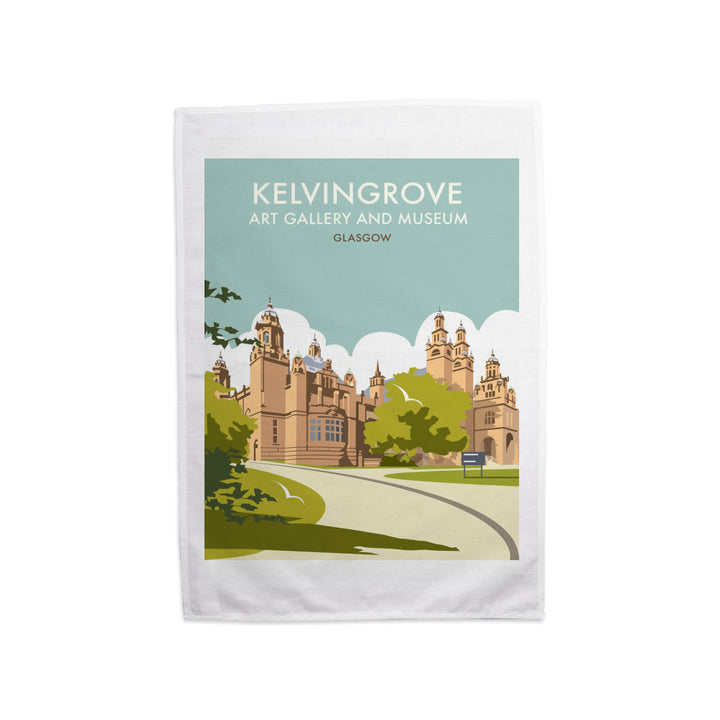 Kelvingrove Art Gallery, Glasgow Tea Towel