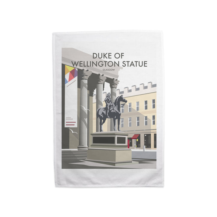 Duke Of Wellington Statue, Glasgow Tea Towel